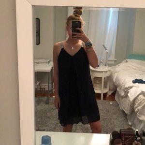 Shift dress with jewel detailing